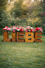 Lade das Bild in den Galerie-Viewer, Schriftzug LIEBE zum Bepflanzen