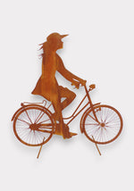 Lade das Bild in den Galerie-Viewer, Fahrradfahrerin Annelies
