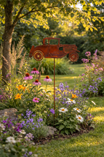 Lade das Bild in den Galerie-Viewer, Gartenstecker Oldtimer
