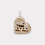 Lade das Bild in den Galerie-Viewer, Holzherz inkl Reagenzglas
