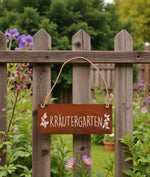 Lade das Bild in den Galerie-Viewer, Tafel Kräutergarten
