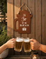 Lade das Bild in den Galerie-Viewer, Tafel Bier mit mir
