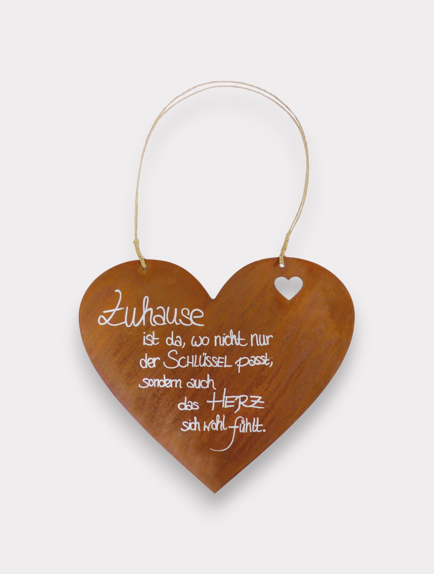 Tafel Herz/Schlüssel