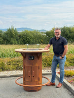 Lade das Bild in den Galerie-Viewer, Stehtischofen Gasfeuer Ambiente
