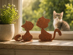 Lade das Bild in den Galerie-Viewer, 2tlg. Katzenpaar Sissi
