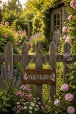 Lade das Bild in den Galerie-Viewer, Tafel Kräutergarten
