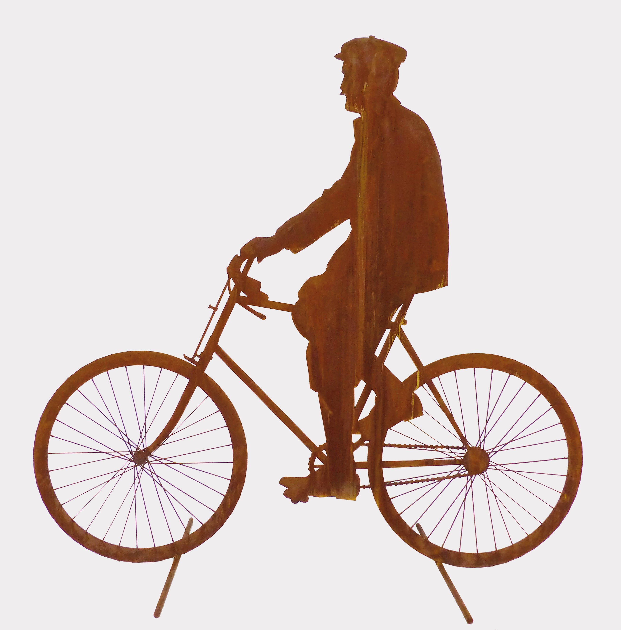 Fahrradfahrer Gustav