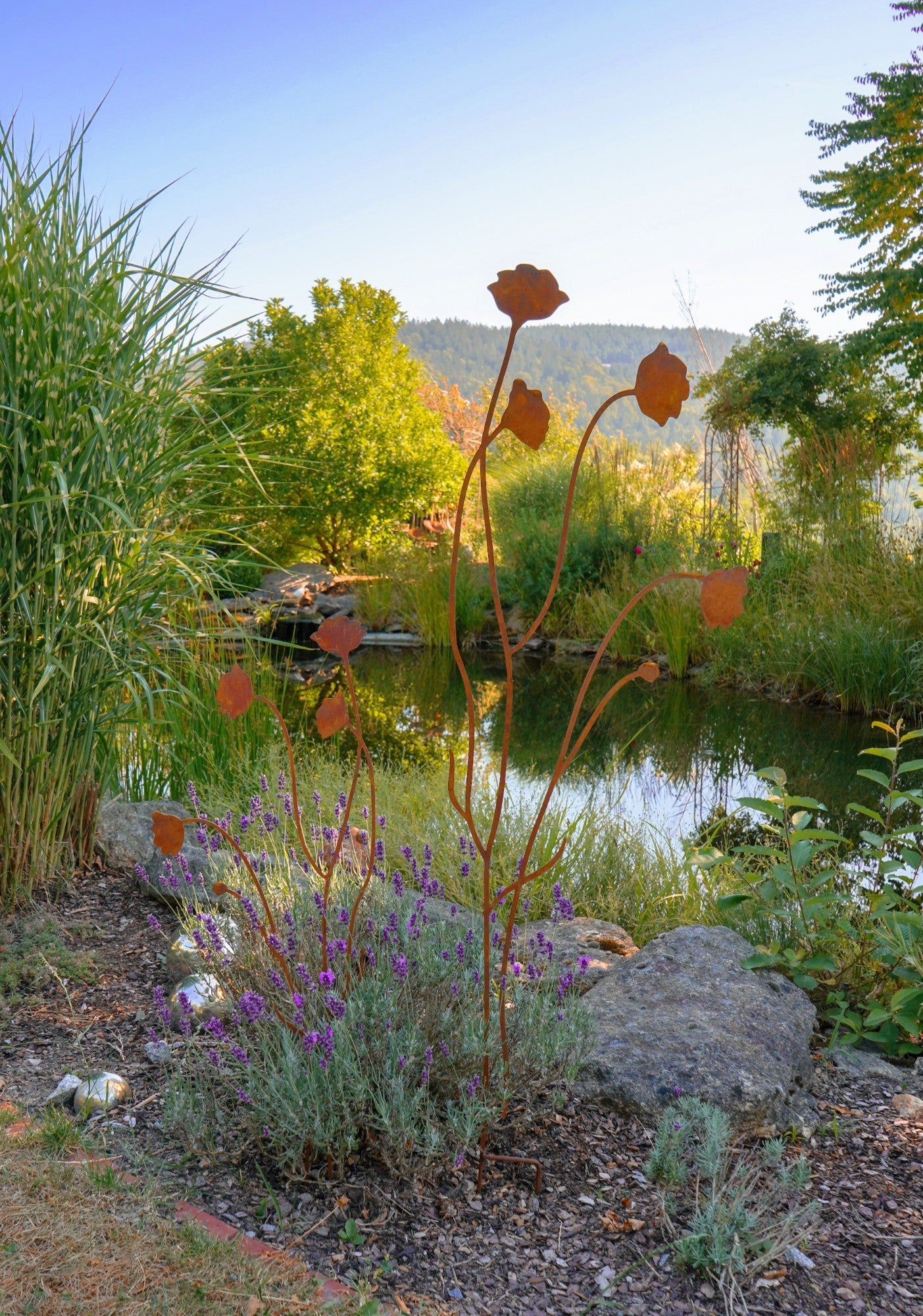 Gartenstecker Gras Milena
