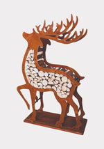 Lade das Bild in den Galerie-Viewer, Hirsch Holzregal

