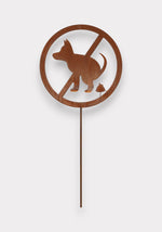 Lade das Bild in den Galerie-Viewer, Hundekot Schild zum Stecken
