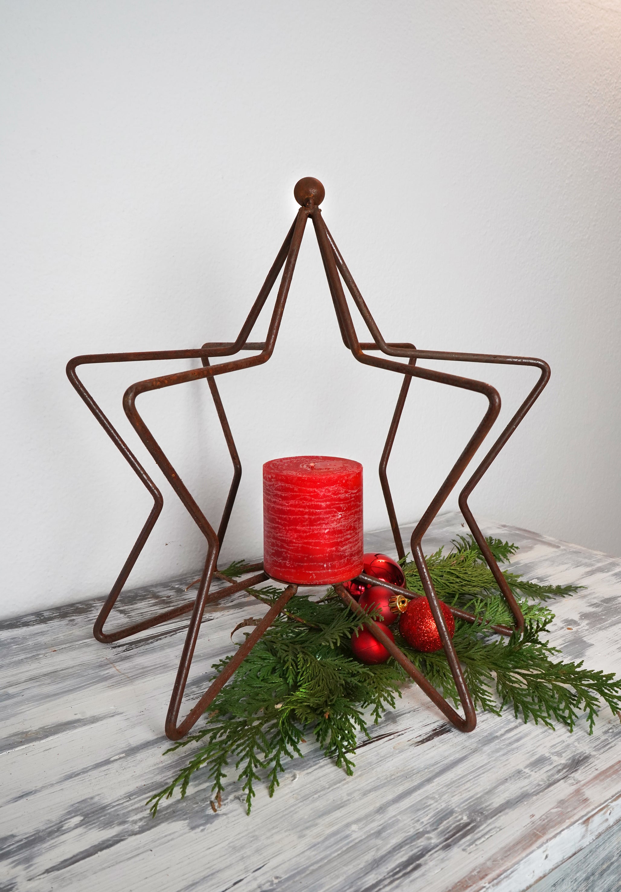 Kerzenständer Stern