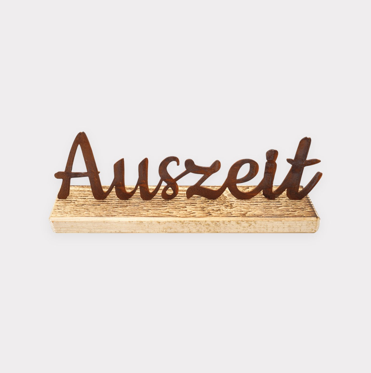 Schriftzug Auszeit