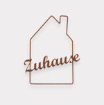 Lade das Bild in den Galerie-Viewer, Fensterbild Zuhause
