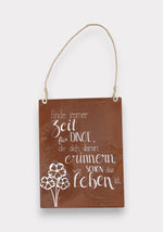Lade das Bild in den Galerie-Viewer, Tafel Erinnern
