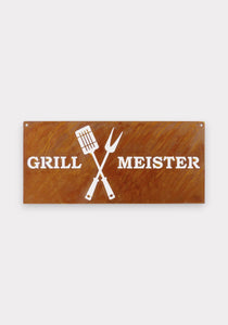 Schild Grillmeister