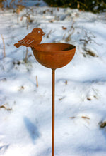 Lade das Bild in den Galerie-Viewer, Vogeltränke aus Metall - Badeko Shop
