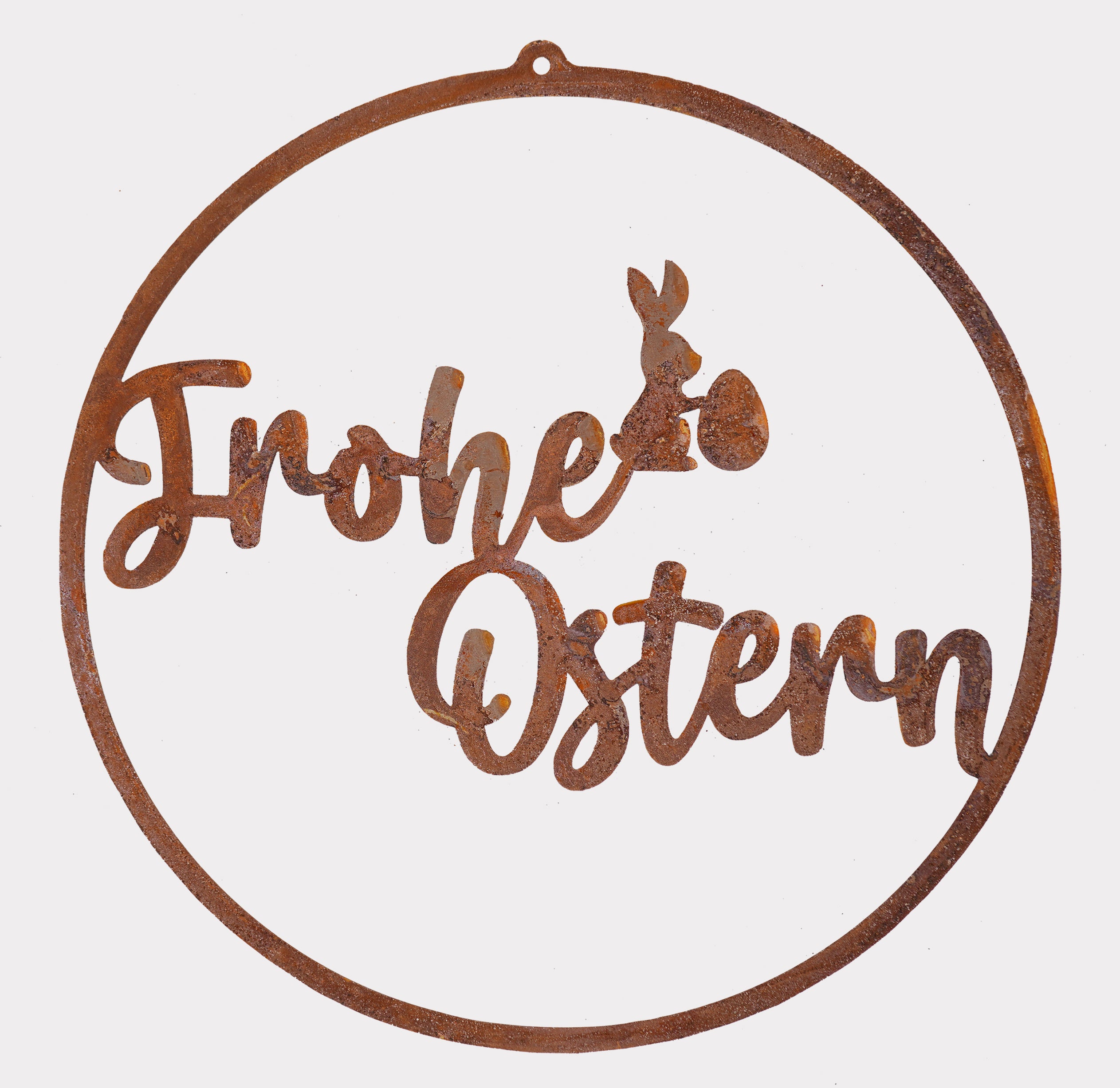 Schild Frohe Ostern zum Hängen