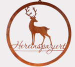 Lade das Bild in den Galerie-Viewer, Hirsch Hereinspaziert - Badeko Shop
